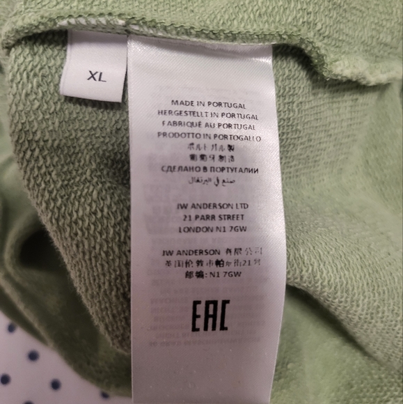 J.W. ANDERSON Bonnet Print Sweatshirt - Picture 7 of 8